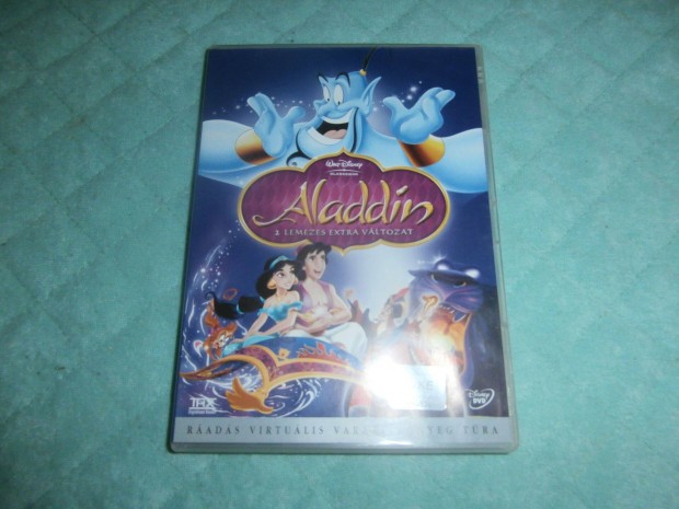 Aladdin DVD Disney rajzfilm 2 lemezes