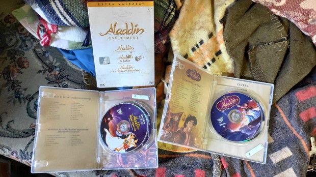Aladdin dvd gyjtemny 4 lemezes extra vltozat