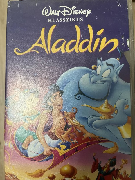 Aladdin rajzfilm vhs elad.