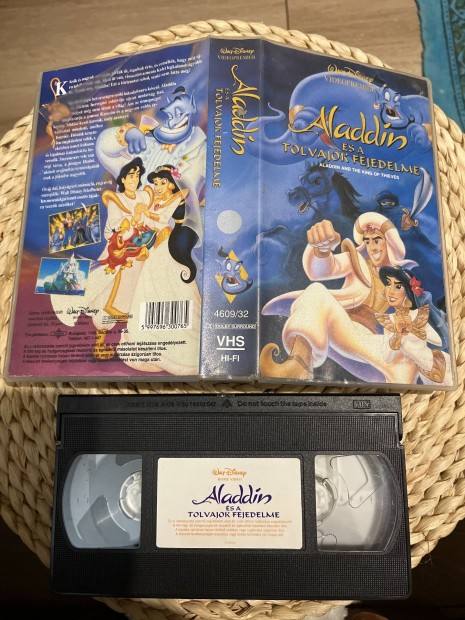 Aladdin vhs r. 