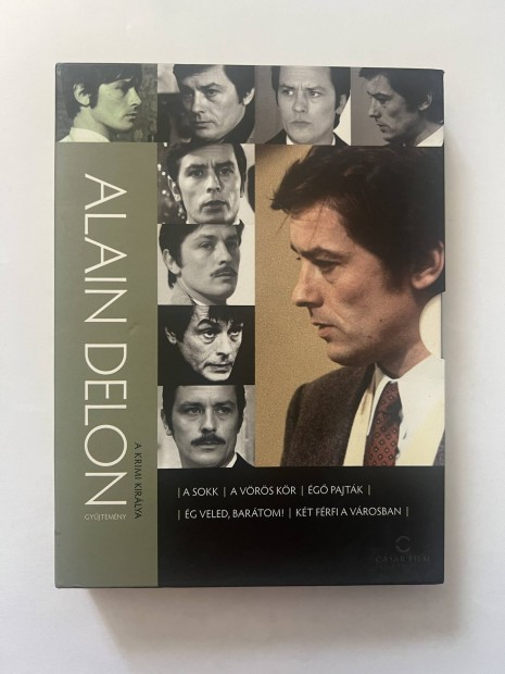 Alain Delon gyjtemny (digipack 5lemezes) dvd