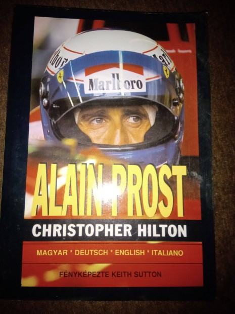 Alain Prost / Nigel Mansell könyv