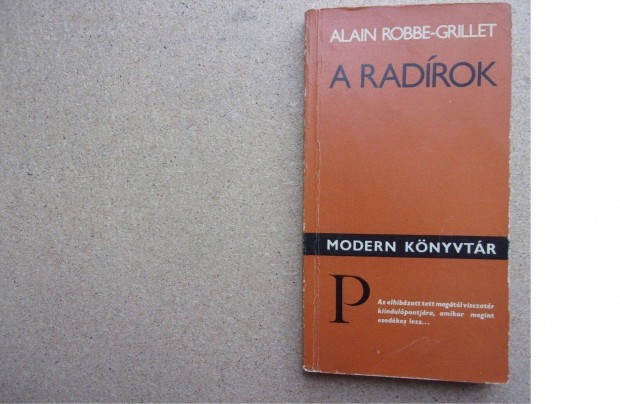 Alain Robbe-Grillet: A radrok ( modern knyvtr )