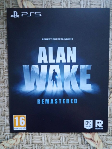 Alan Wake Remastered PS5 kd