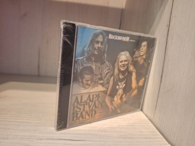 Alapi Istvn Band - Live In Budapest - j, botatlan CD