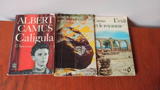 Albert Camus knyvcsomag / francia nyelv / 3 db knyv
