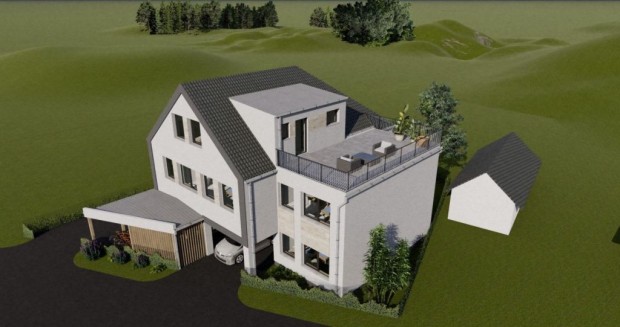 Albertirsa, penthouse lak�s, 51 m2-es, t�rsash�zi lak�s, 3 szob�s