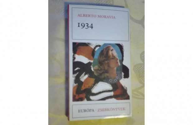 Alberto Moravia:1934, Eurpa Zsebknyvek sorozat, olvasatlan