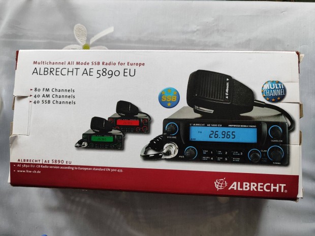 Albrecht AE 5890 AM/FM/SSB amatr rdi