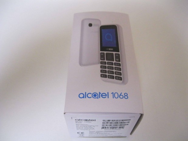 Alcatel 1068 dual SIM fekete színű mobiltelefon