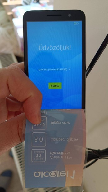 Alcatel 1 krtyafggetlen okostelefon mobiltelefon 0 perces