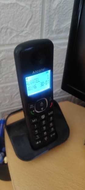 Alcatel F860 Fekete dect telefon