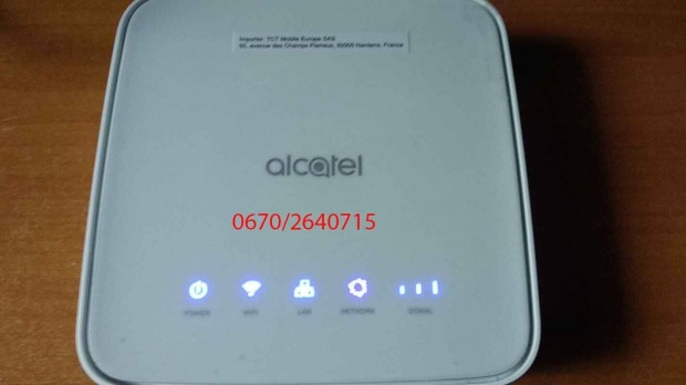 Alcatel HH40V LTE 4G SIM krtys Router - Fggetlen (d)