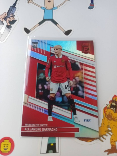 Alejandro Garnacho Donruss rookie focis krtya Manchester United