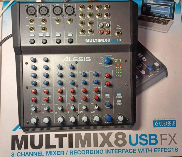 Alesis Multimix 8 usb effektes kever