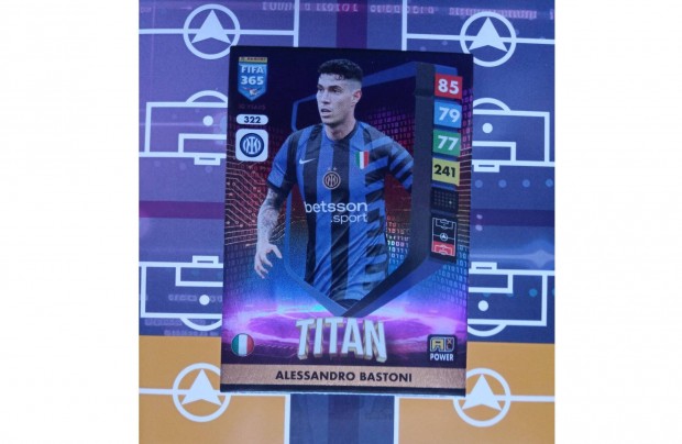 Alessandro Bastoni (Inter) Fifa 365 2025 Titan focis krtya