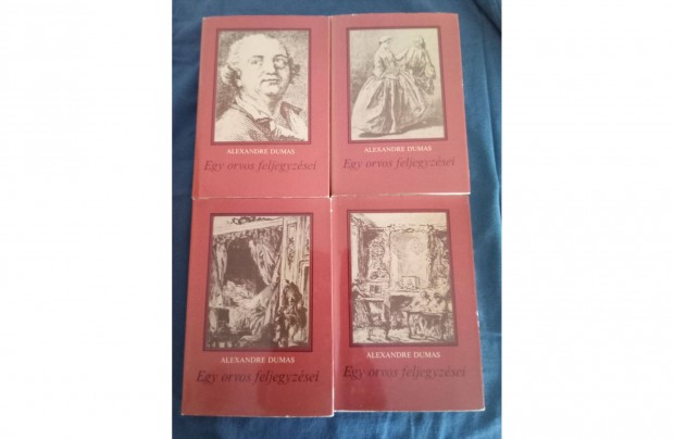 Alexandre Dumas Egy orvos feljegyzései
