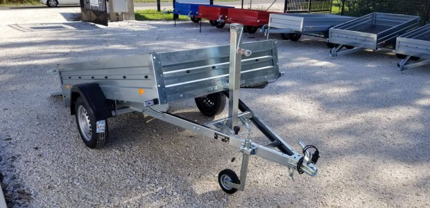 Alfa 12515MN.75FAB Új 244x144cm Billenős + Feljáróhátsóajtóval 750kg