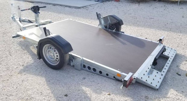 Alfa 12516MP.75SC Új süllyeszthető platós csörlős 160x256cm 750kg