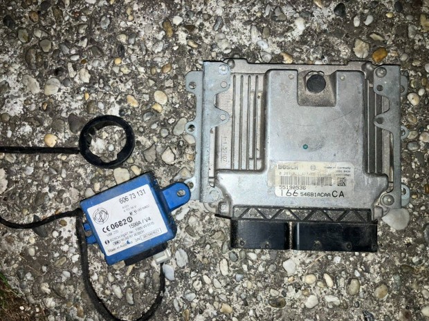 Alfa 166 2.4 JTD 20v aut. 175LE motorvezérlő ECU és immo 55190536