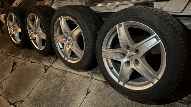 Alfa Opel 5x110 17" tli alufelni szett 225/50R17 jszer 