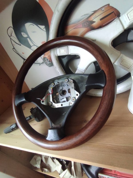 Alfa Romeo 156 Fakormány / Fa Kormány / Rózsafa Kormány (Momo)