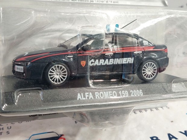 Alfa Romeo 159 Bicentenario Carabinieri (2006) -  Edicola - 1:43