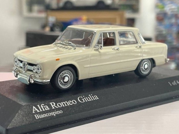 Alfa Romeo Giulia 1970 1:43 1/43 Minichamps Limited Ed. 4512!