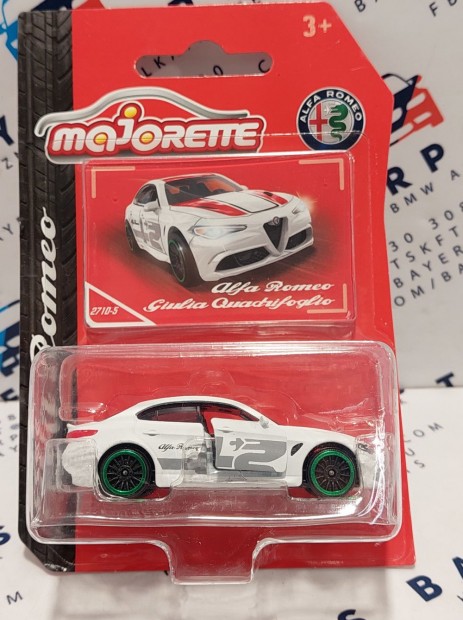 Alfa Romeo Giulia Quadrofoglio Racing (2016) -  Majorette - 1:64