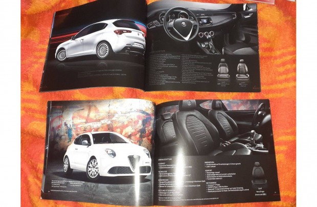 Alfa Romeo Mito / Giulietta Osztrk prospektus 2016