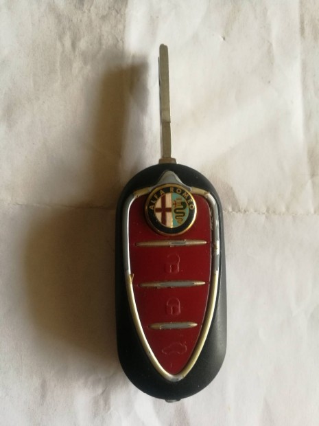 Alfa Romeo gyri eredeti bicska kulcs 3 gombos elektronika elad