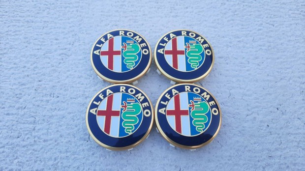 Alfa Romeo új felni díszkupak közép felnikupak kerékagy kupak 59mm