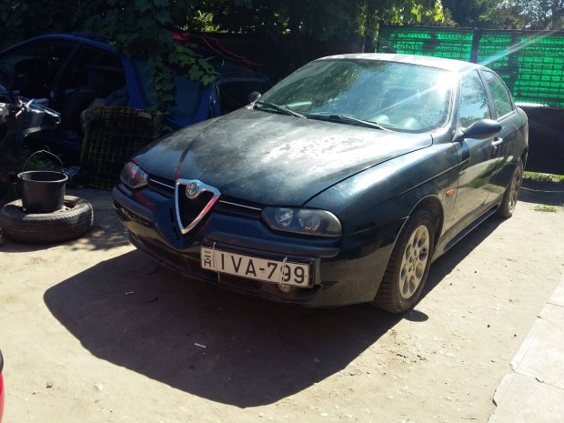 Alfa romeo 156 .2000 vjrat 2.4 JTD 100KW bontott alkatrszek