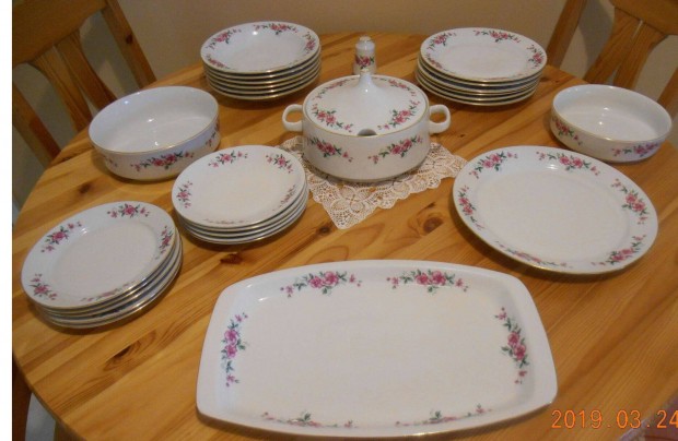 Alfldi porceln tkszlet 29 db-os