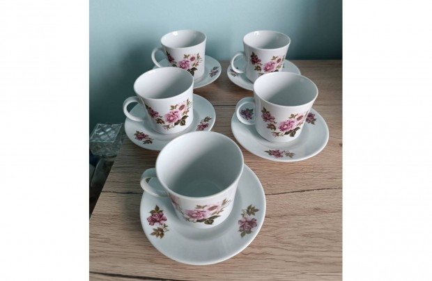 Alföldi porcelán kávés készlet