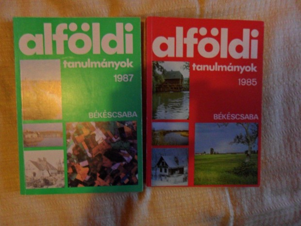 Alfldi tanulmnyok 1985, 1987