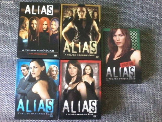 Alias 1-5 vad DVD Gyjtemny