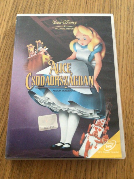 Alice Csodaorszgban DVD Disney