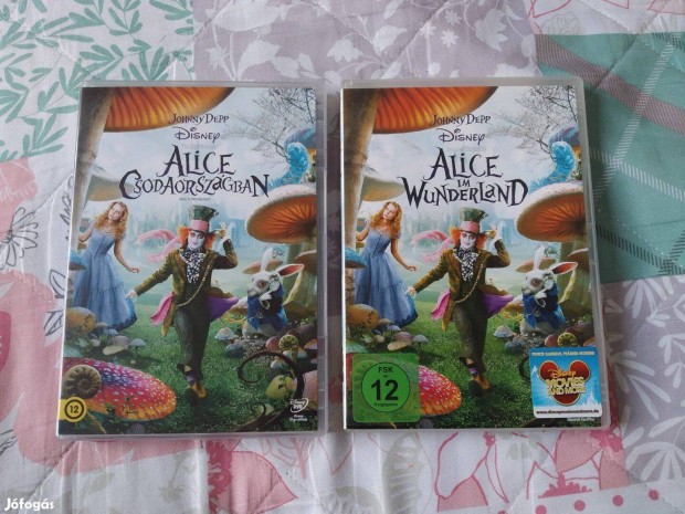 Alice Csodaorszgban DVD-k