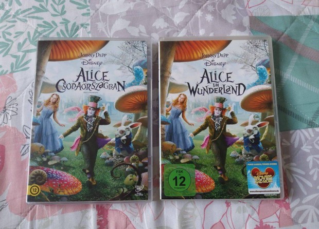 Alice Csodaorszgban DVD-k