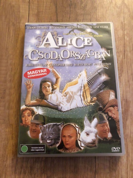 Alice csodaországban film DVD