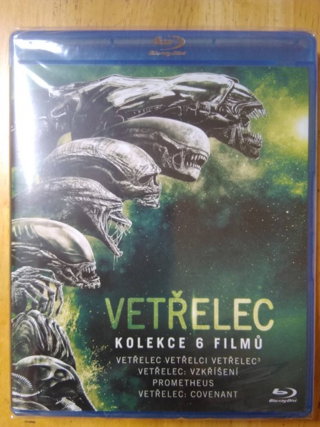 Alien 1-4 + Prometheus + Covenant blu-ray j 6 BD 