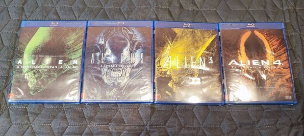 Alien 1-4 bontatlan bluray