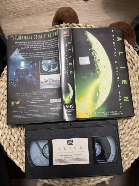 Alien 1 nyolcadik utas a hall vhs