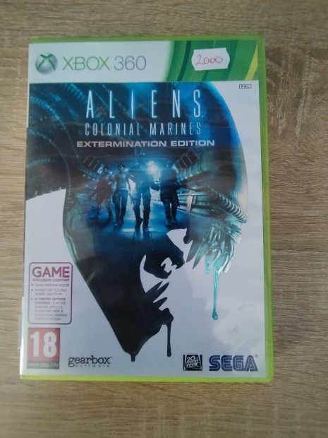 Alien C.M. Xbox 360 jtk 