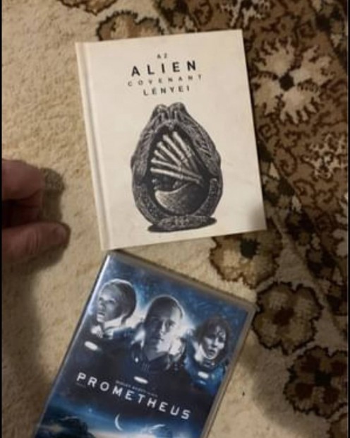 Alien Covenant Artbook blue-ray Prometheus Dvd