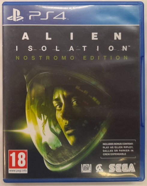 Alien Isolation, karcmentes PS4-PS5 jtk.