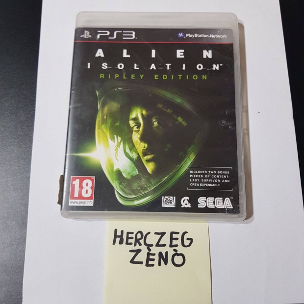 Alien Isolation ps3