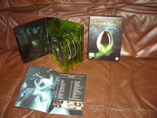 Alien Quadrilogy dvd dszdoboz . Cserlhet blu-ray filmekre !