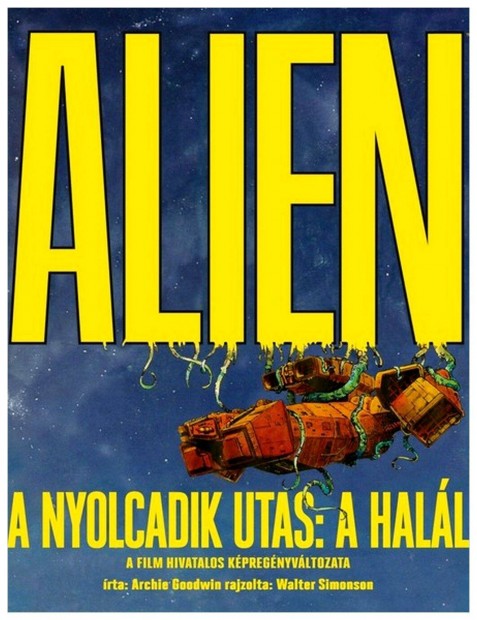 Alien: Nyolcadik utas a Hall kpregny album